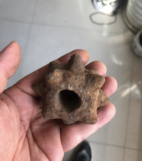古玩銅器錘頭真品鑒賞圖