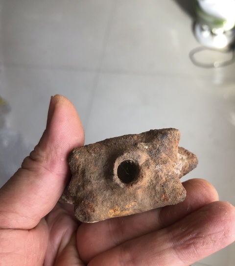 古玩銅器錘頭真品鑒賞圖