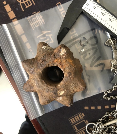 古玩銅器錘頭真品鑒賞圖