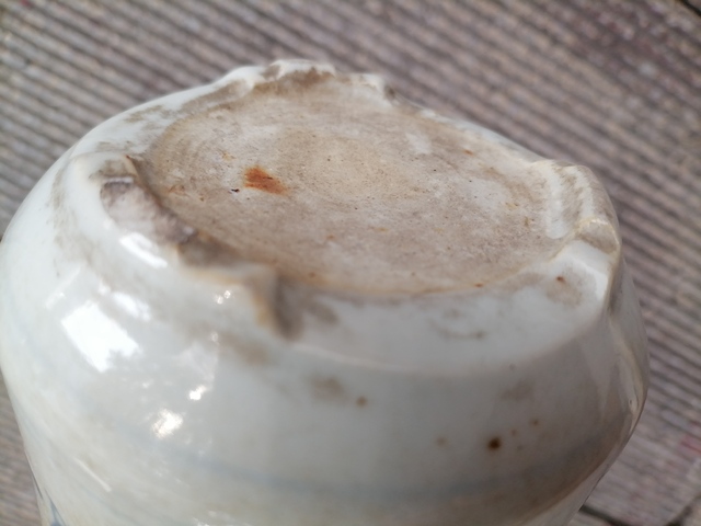 古玩陶瓷青花龍紋香爐真品鑒賞圖