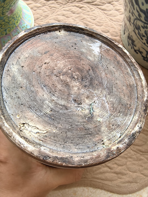 古玩陶瓷明崇禎青花五彩嬰戲經(jīng)筒拍賣,當(dāng)前價(jià)格39999元