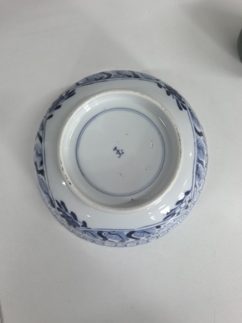 古玩陶瓷魚藻紋青花碗真品鑒賞圖