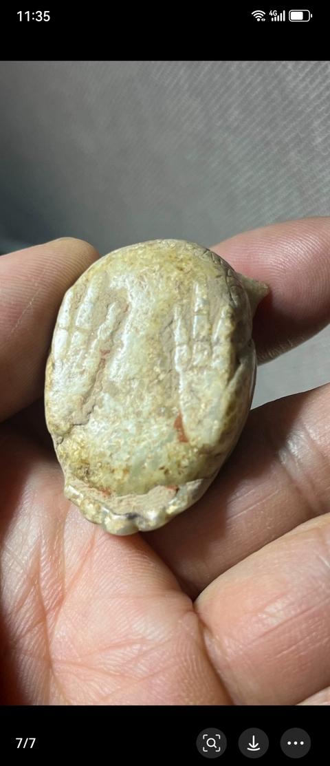 古玩玉器玉鵪鶉把件真品鑒賞圖