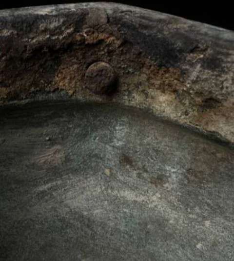古玩銅器元明獸足六方爐真品鑒賞圖