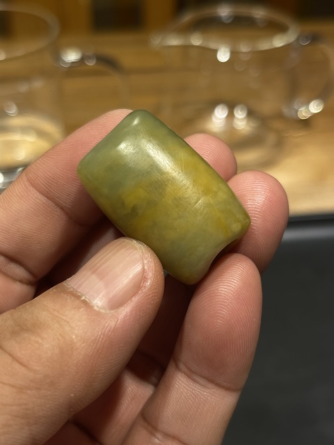古玩玉器仿古玉勒子真品鑒賞圖