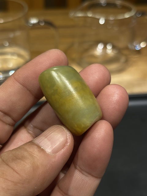 古玩玉器仿古玉勒子真品鑒賞圖