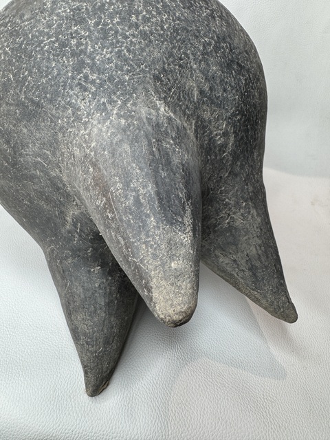 古玩陶瓷齊家文化·三足敞口鬲真品鑒賞圖