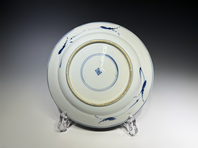 古玩陶瓷清康熙·青花冰梅盤真品鑒賞圖