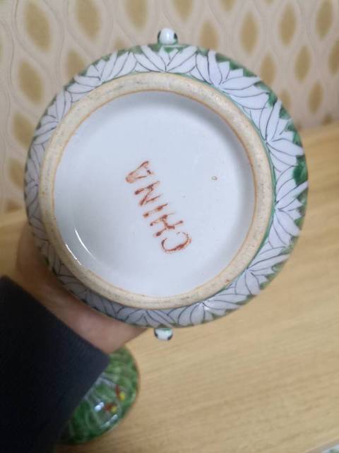 古玩陶瓷白菜茶葉罐拍賣,當前價格1188元