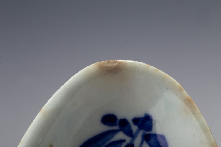 古玩陶瓷民國·青花花卉紋海棠形筆舔
真品鑒賞圖