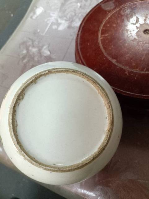 古玩陶瓷三娘教子粉彩粥罐拍賣，當前價格1588元