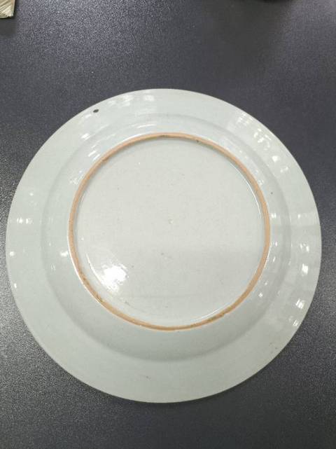 古玩陶瓷粉彩花卉盤拍賣，當(dāng)前價(jià)格2588元