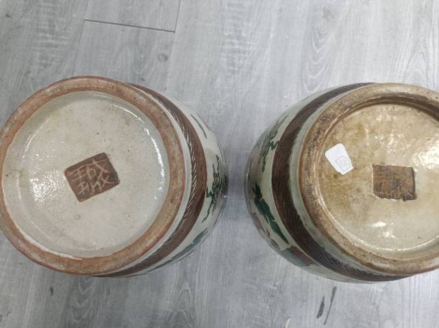 古玩陶瓷哥釉五彩刀馬瓶拍賣，當前價格9988元