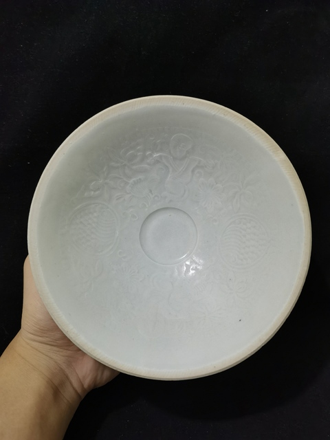 古玩陶瓷【精品】南宋青白釉娃娃碗拍賣，當前價格880元