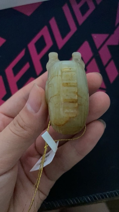 古玩玉器仿古玉虎型件真品鑒賞圖