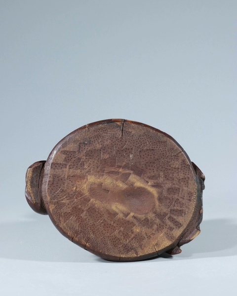 古玩雜項竹雕羅漢像真品鑒賞圖