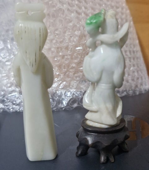古玩玉器天然翡翠雕件真品鑒賞圖