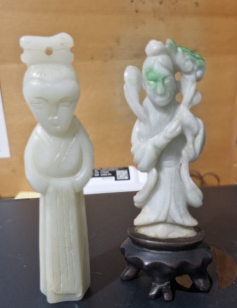 古玩玉器天然翡翠雕件真品鑒賞圖