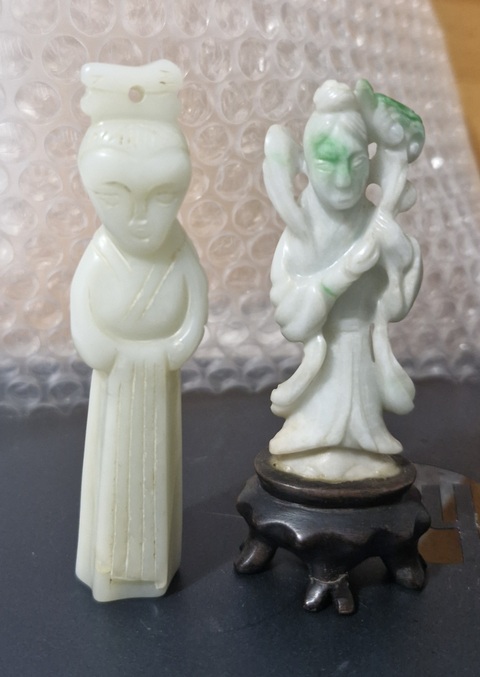 古玩玉器天然翡翠雕件真品鑒賞圖