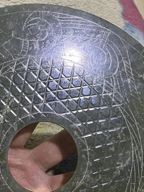 古玩玉器和田玉雕“分區玉璧”真品鑒賞圖