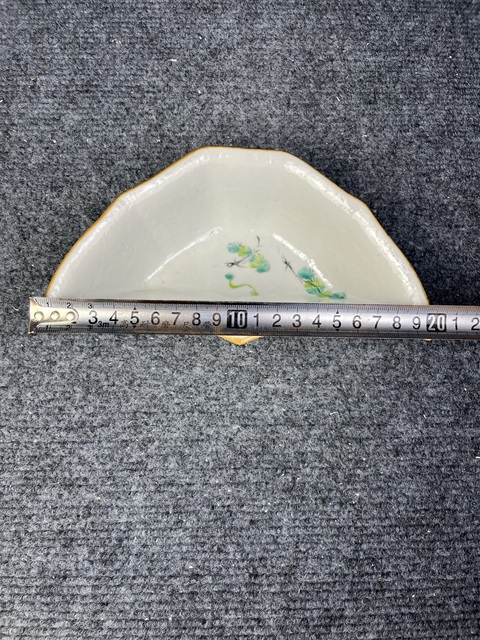 古玩陶瓷淺降彩高士童子紋角碗拍賣，當前價格1388元