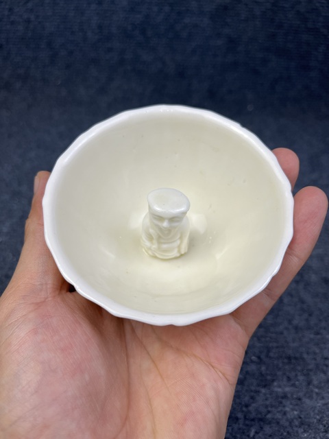 古玩陶瓷德化白瓷公道杯拍賣，當(dāng)前價格488元