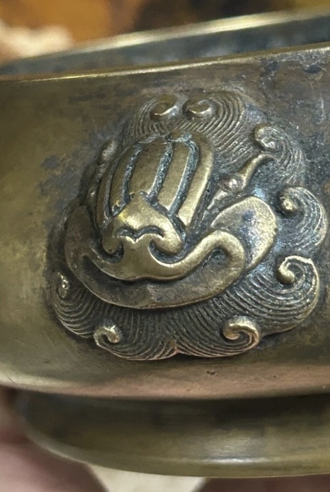 古玩銅器爐子真品鑒賞圖