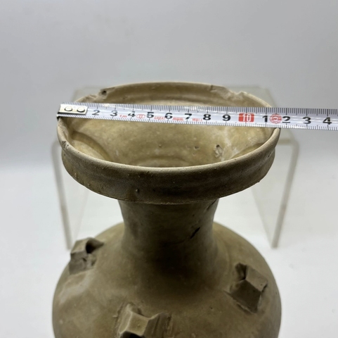 古玩陶瓷南北朝青瓷四系瓶真品鑒賞圖