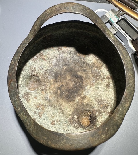 古玩銅器爐子真品鑒賞圖