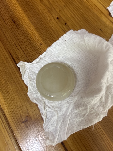古玩玉器印泥盒真品鑒賞圖