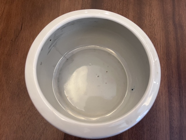 古玩陶瓷青花洗真品鑒賞圖