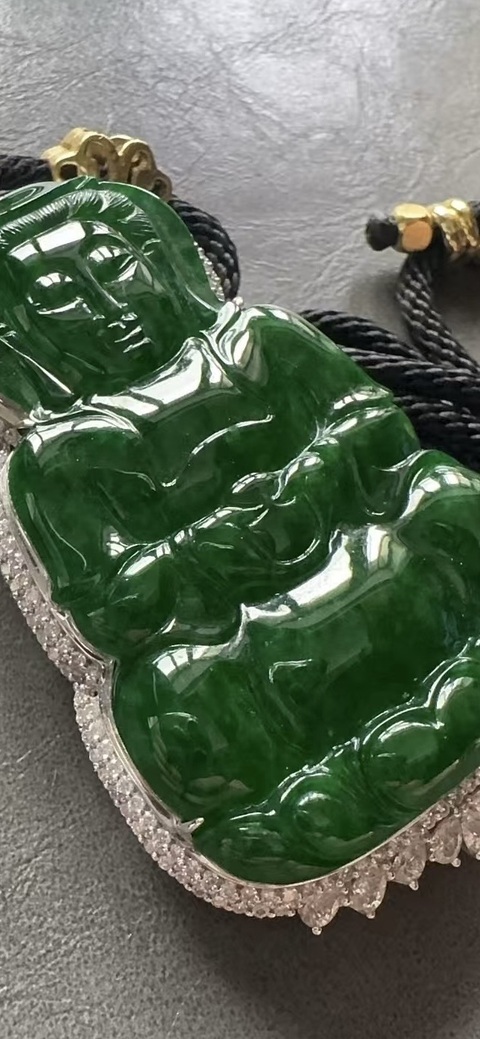 古玩玉器觀音真品鑒賞圖