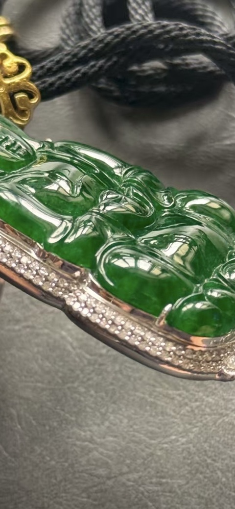 古玩玉器觀音真品鑒賞圖