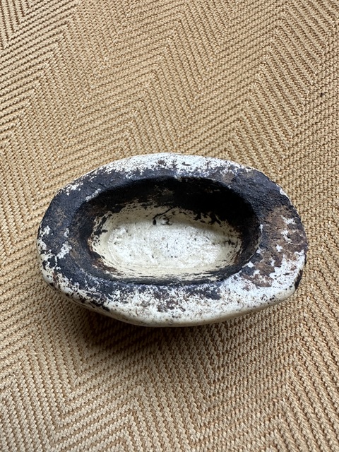 古玩陶瓷白釉小香爐真品鑒賞圖
