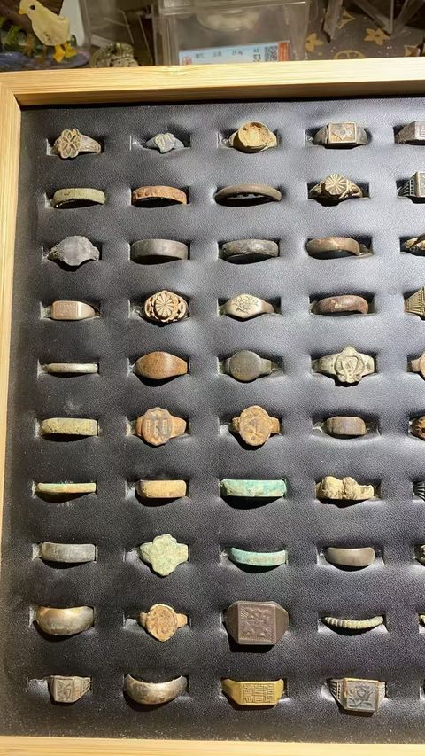 古玩雜項戒指拍賣,當前價格3800元