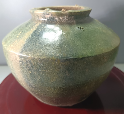 古玩陶瓷精美漢綠釉拍賣,當前價格299元