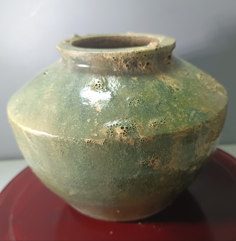 古玩陶瓷精美漢綠釉拍賣,當前價格299元