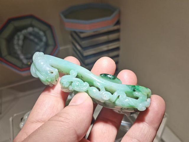 古玩雜項翡翠拍賣,當前價格8800元