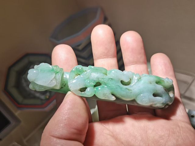 古玩雜項翡翠拍賣,當前價格8800元