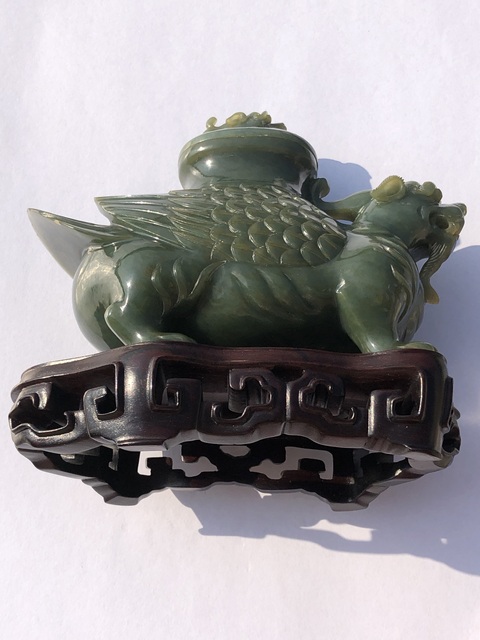 古玩玉器和田玉雕“水丞”真品鑒賞圖