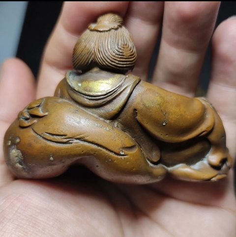 古玩銅器造像擺件真品鑒賞圖