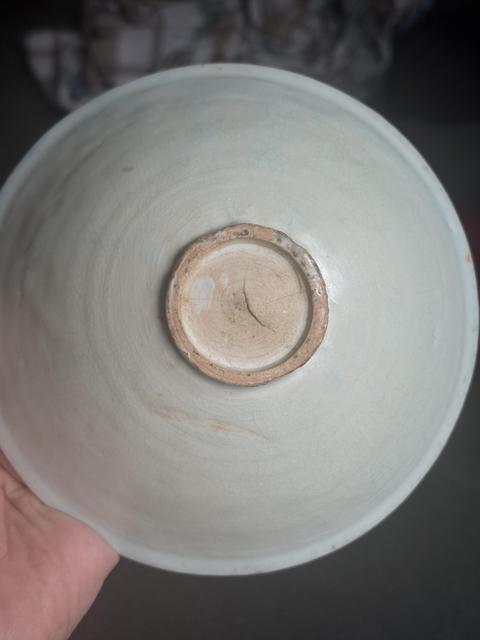 古玩陶瓷印花娃娃碗真品鑒賞圖