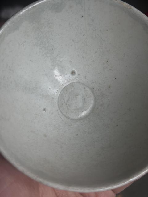 古玩陶瓷青白瓷斗笠盞真品鑒賞圖
