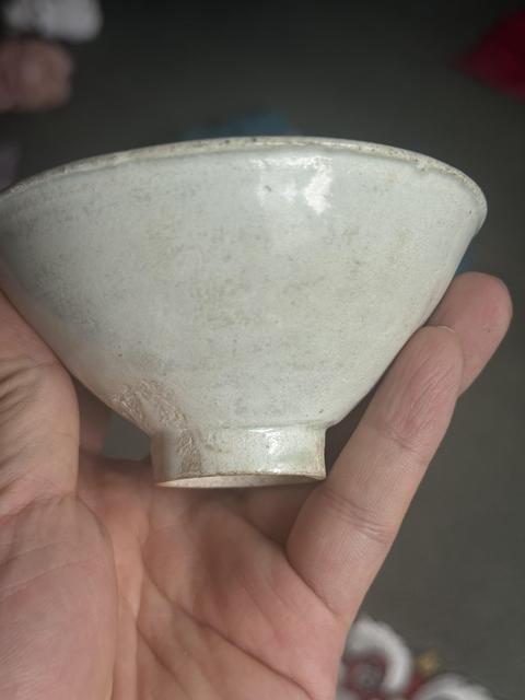 古玩陶瓷青白瓷斗笠盞真品鑒賞圖