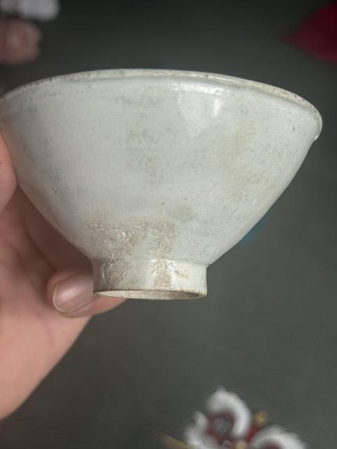 古玩陶瓷青白瓷斗笠盞真品鑒賞圖