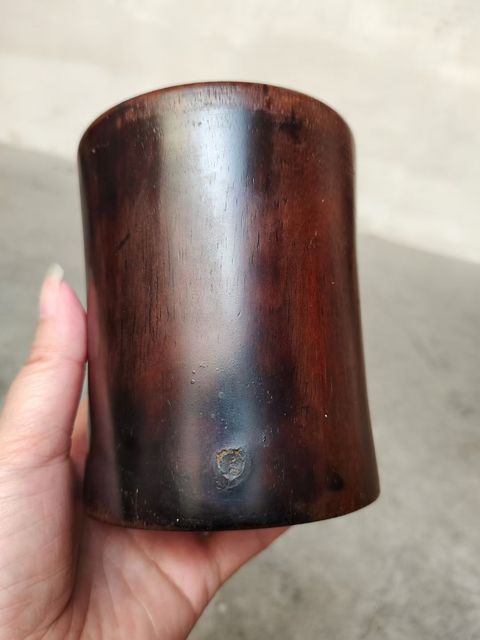 古玩雜項筆筒真品鑒賞圖