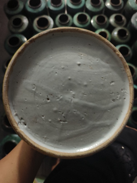 古玩陶瓷粉彩花卉紋喜字罐真品鑒賞圖