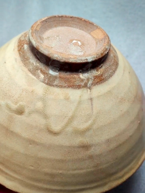 古玩陶瓷北宋時期白釉大碗真品鑒賞圖