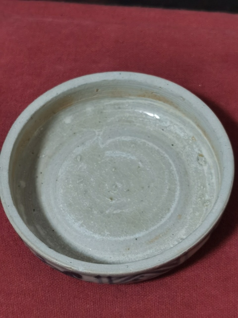 古玩陶瓷青花花卉紋粉盒拍賣,當前價格1200元
