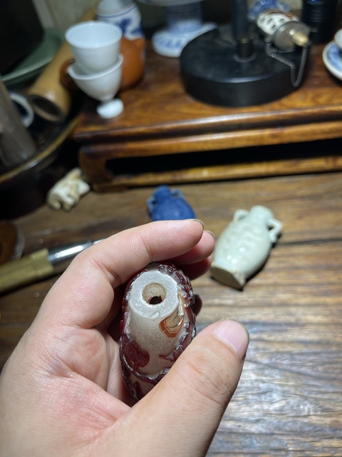 古玩雜項套料鼻煙壺真品鑒賞圖